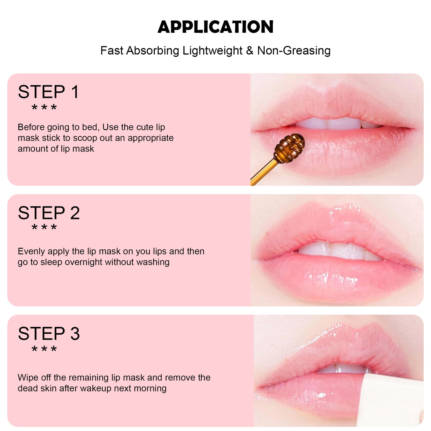 4 PCS Moisturizing Propolis Lip Mask,Apple Strawberry Watermelon Bee Lip Balm Honey Pot,Overnight Moisturizing Hydrating Prevention Dry and Crack Lip Scrubs Exfoliator Wrinkle Care Sleeping Lip Mask