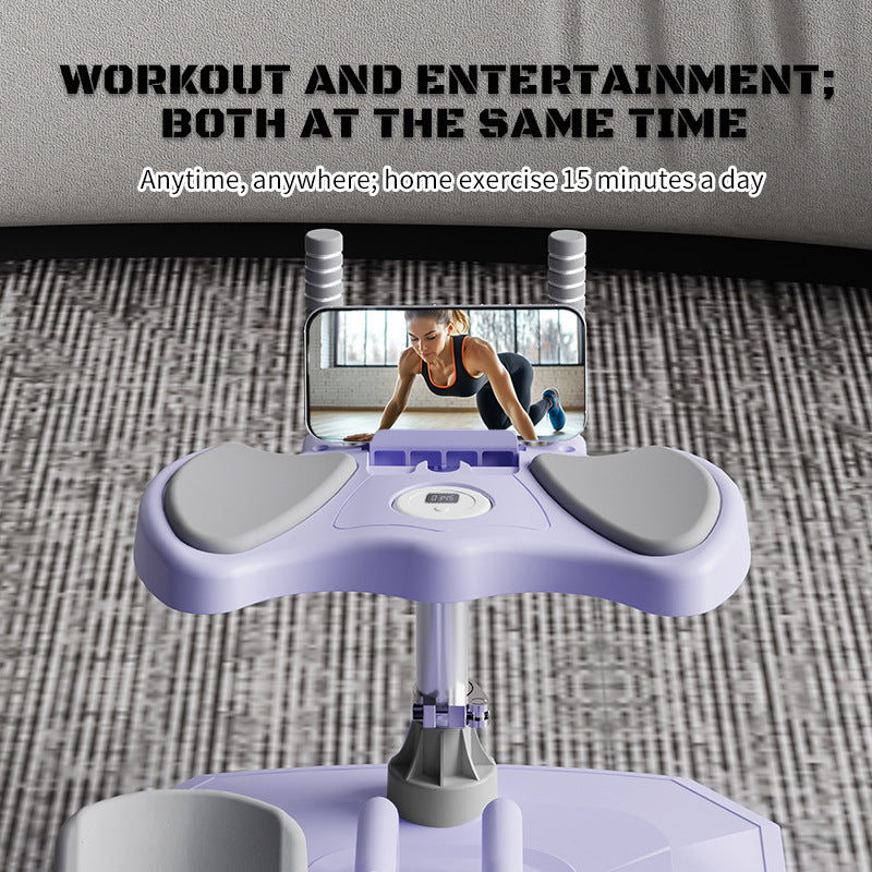 Crawling simulator,Pilates Board, Multifunctional Abdominal Plate, Detachable Ab Trainer Machine with Anti-Slip Design, Portable Pilates Reformer for Core Workouts, Home Gym Equipment for Women